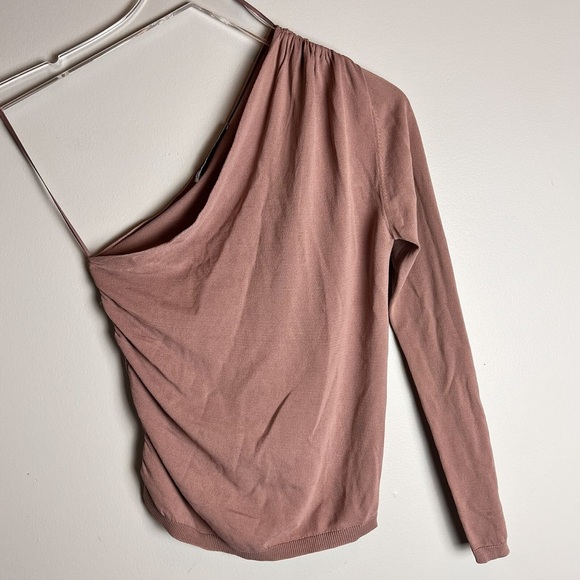 ZARA One Shoulder Knit Top – Like New - Picture 3 of 8